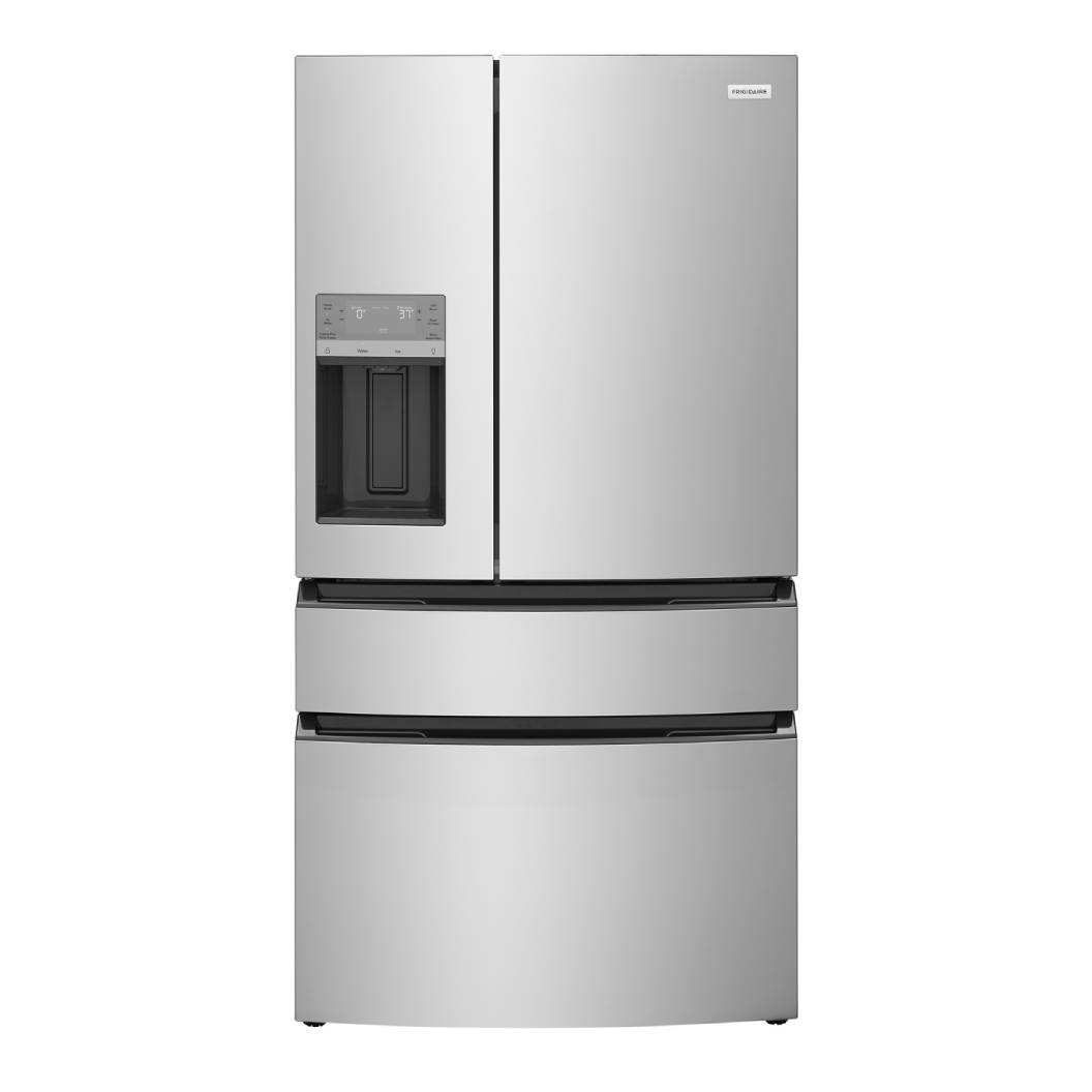 Réfrigérateur porte française 36 po. 4 portes - inox