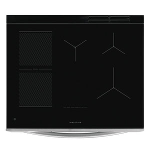 Cuisinière à induction option pizza 30 po inox