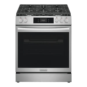 Cuisinière à gaz option pizza 30 po Inox