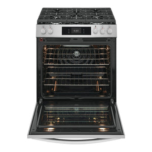 Cuisinière à gaz option pizza 30 po Inox