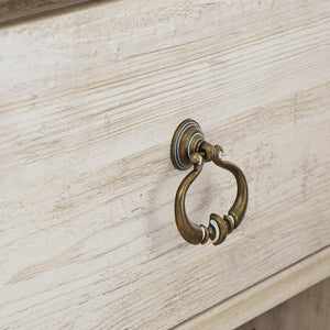 Meuble de télévision en bois/MDF bicolore avec 2 tiroirs - Willowton