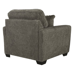Fauteuil surdimensionné en tissu avec coussin - Olten