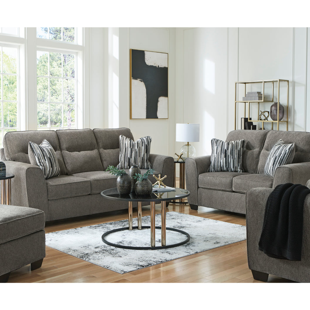 Fauteuil surdimensionné en tissu avec coussin - Olten