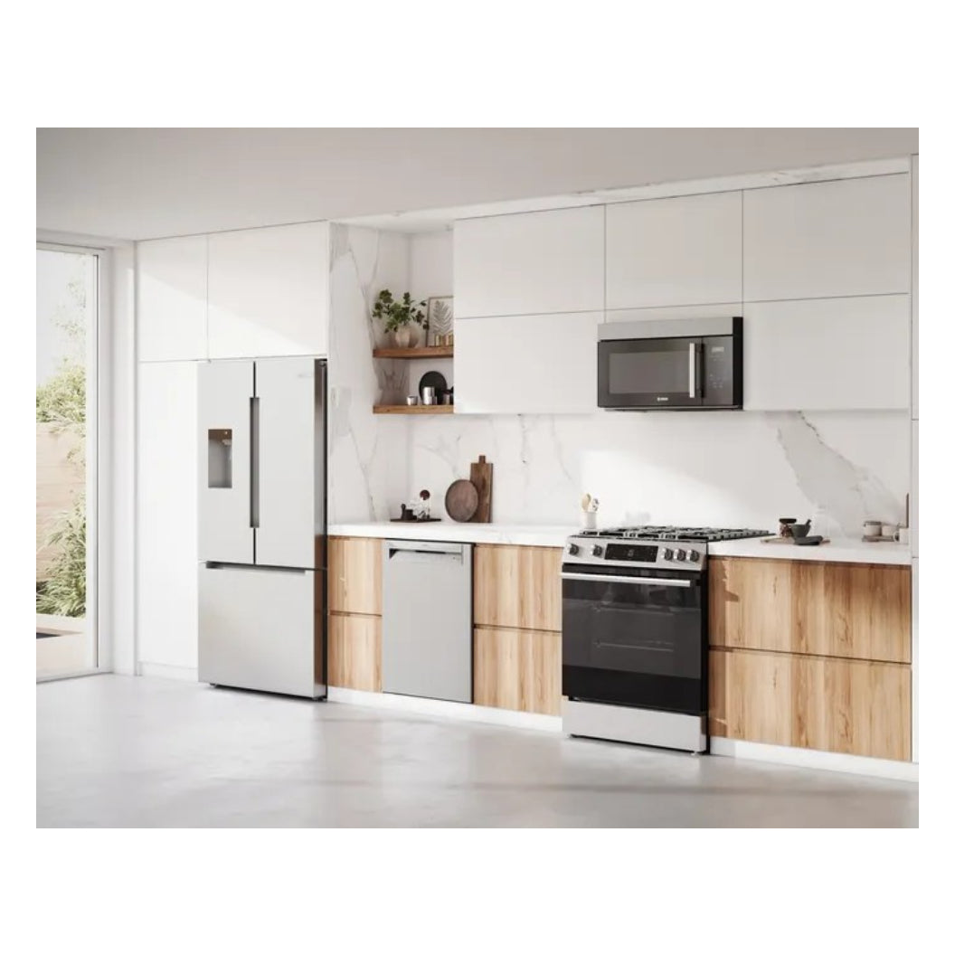 Cuisinière au gaz 30 po, 5,8 pi³ Inox - Série 100 - Air Fry & pré-chauffage rapide