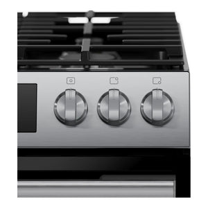 Cuisinière au gaz 30 po, 5,8 pi³ Inox - Série 100 - Air Fry & pré-chauffage rapide