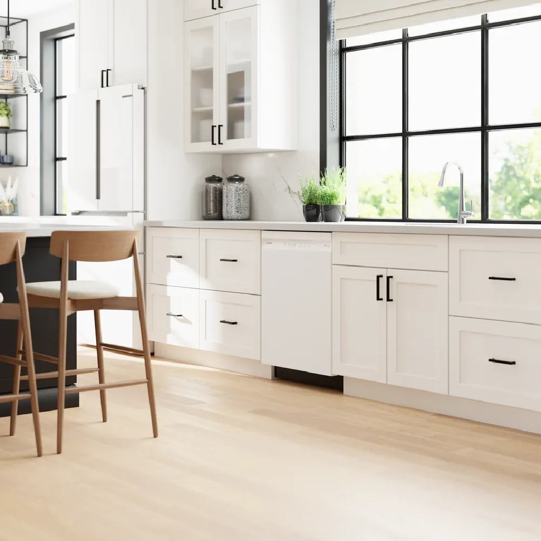 Lave-vaisselle 24 po, 48 dBA Blanc - Série 100 avec Wi-Fi