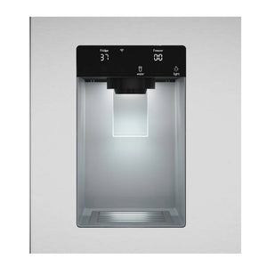 Réfrigérateur à porte française 36 po, 21,6 pi³, 3 portes Inox - Série 100 avec Wi-Fi et distributeur d'eau