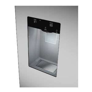 Réfrigérateur à porte française 36 po, 21,6 pi³, 3 portes Inox - Série 100 avec Wi-Fi et distributeur d'eau