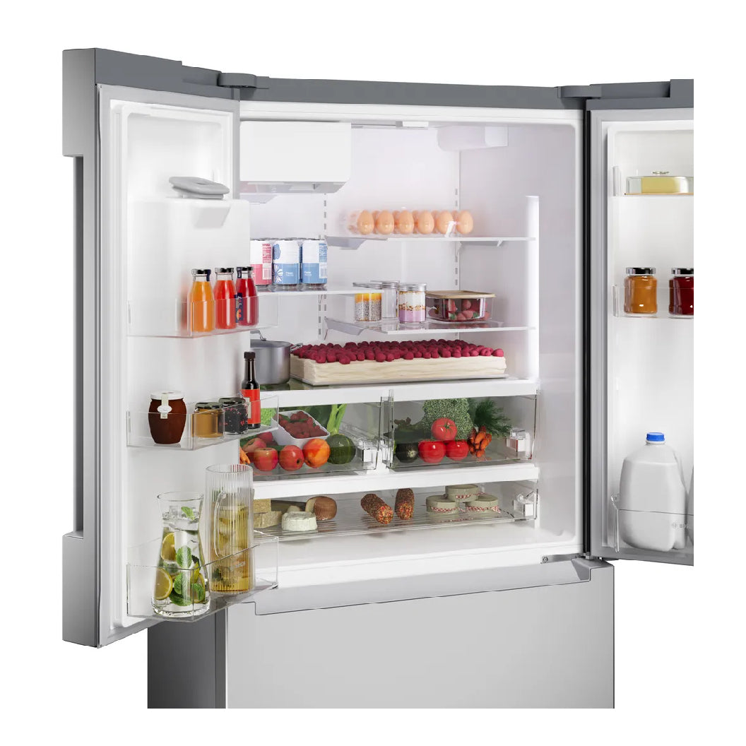Réfrigérateur à porte française 36 po, 21,6 pi³, 3 portes Inox - Série 100 avec Wi-Fi et distributeur d'eau