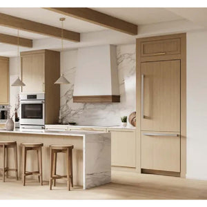 Réfrigérateur encastrable à congélateur inférieur 30 po, 16,5 pi³ - Benchmark™ avec Wi-Fi - Panneau requis