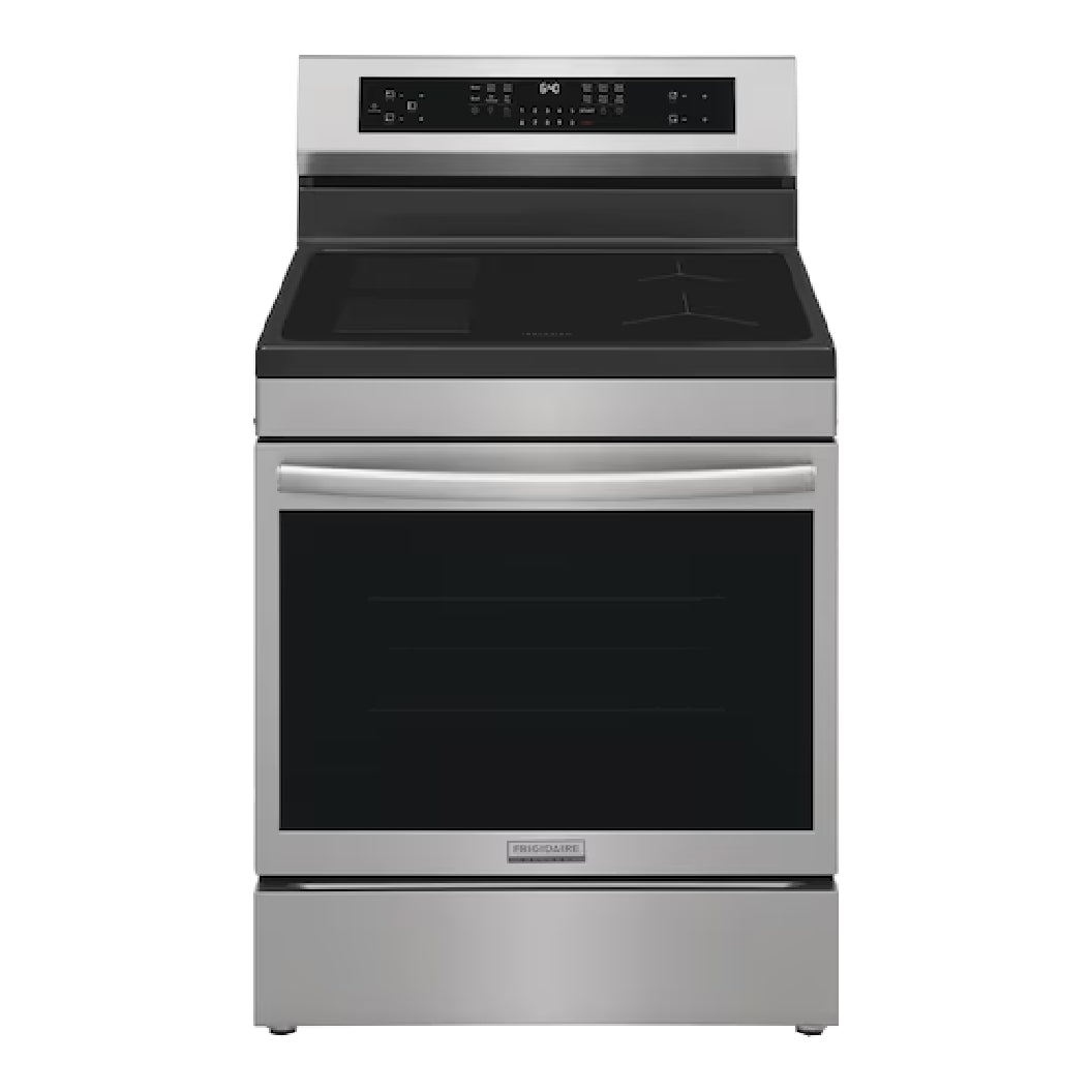 Cuisinière à induction 30 po, 5,3 pi³ Inox - Gallery avec Air Fry & préchauffage rapide