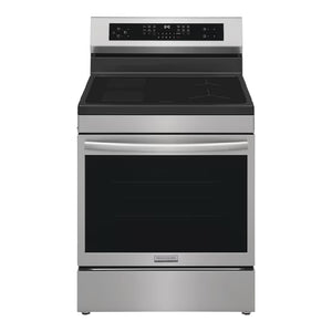 Cuisinière à induction 30 po, 5,3 pi³ Inox - Gallery avec Air Fry & préchauffage rapide