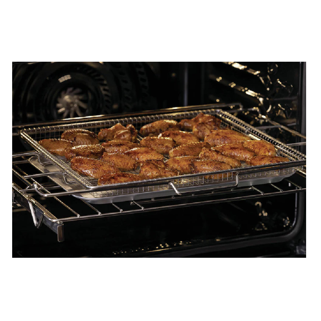 Cuisinière à induction 30 po, 5,3 pi³ Inox - Gallery avec Air Fry & préchauffage rapide