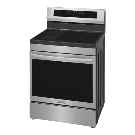 Cuisinière à induction 30 po, 5,3 pi³ Inox - Gallery avec Air Fry & préchauffage rapide
