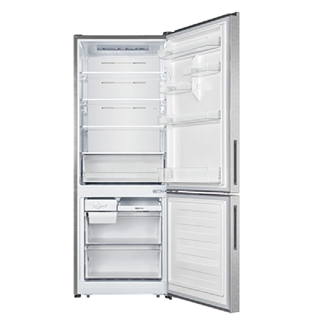 Réfrigérateur à congélateur inférieur 28 po, 14,8 pi³ Inox