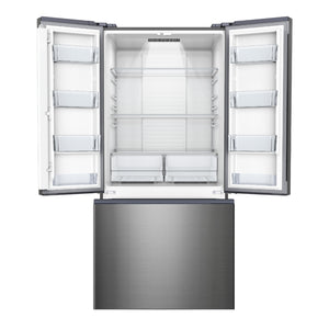 Réfrigérateur porte française 32 po, 18 pi³ Inox