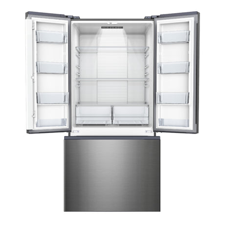 Réfrigérateur porte française 32 po, 18 pi³ Inox