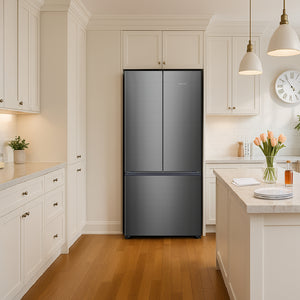 Réfrigérateur porte française 32 po, 18 pi³ Inox