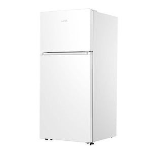 Réfrigérateur à congélateur supérieur 30 po, 18 pi³ Blanc