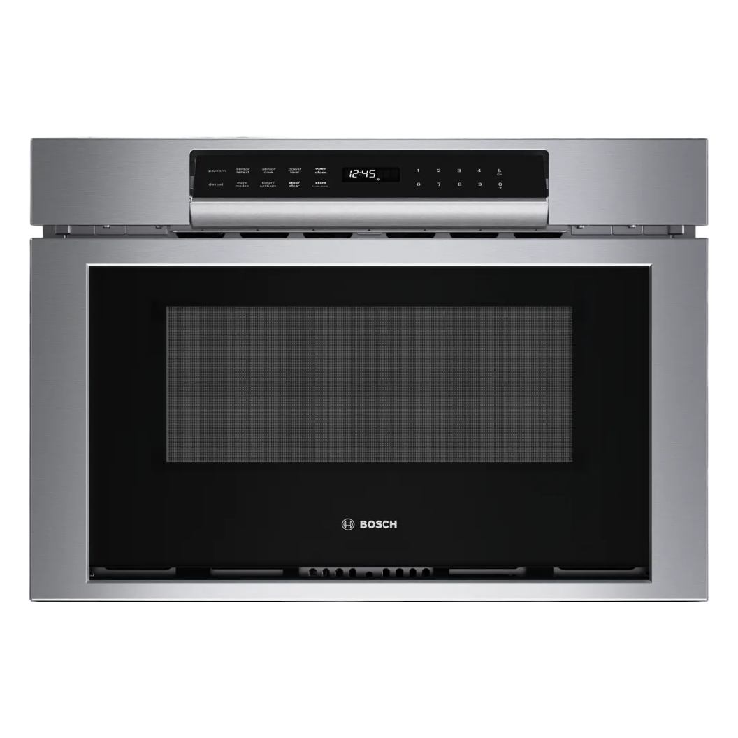 Micro-ondes tiroir encastrable 2 en 1, 24 po, 1,2 pi³ Inox - Série 800 avec convection