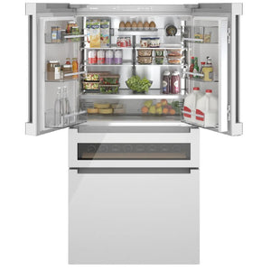 Réfrigérateur multi-portes, 36 po, 21 pi³ Blanc - Série 800 avec tiroir à vin