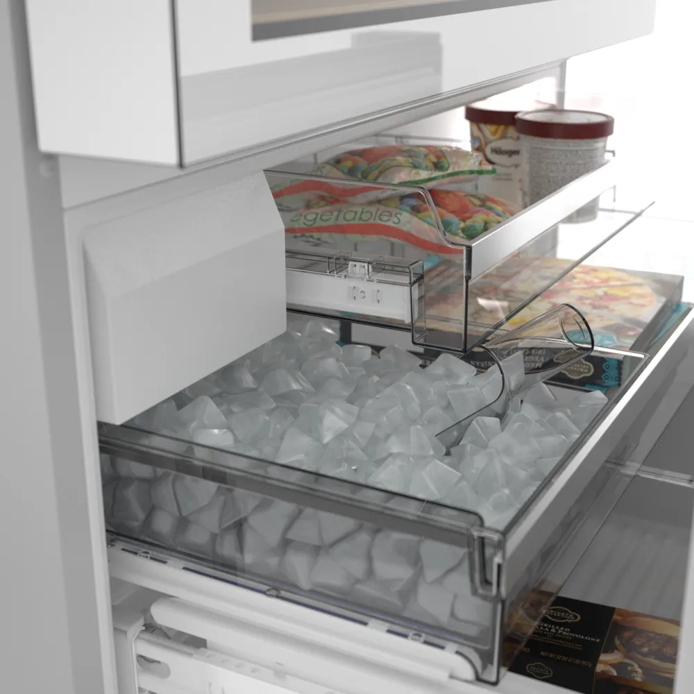 Réfrigérateur multi-portes, 36 po, 21 pi³ Blanc - Série 800 avec tiroir à vin