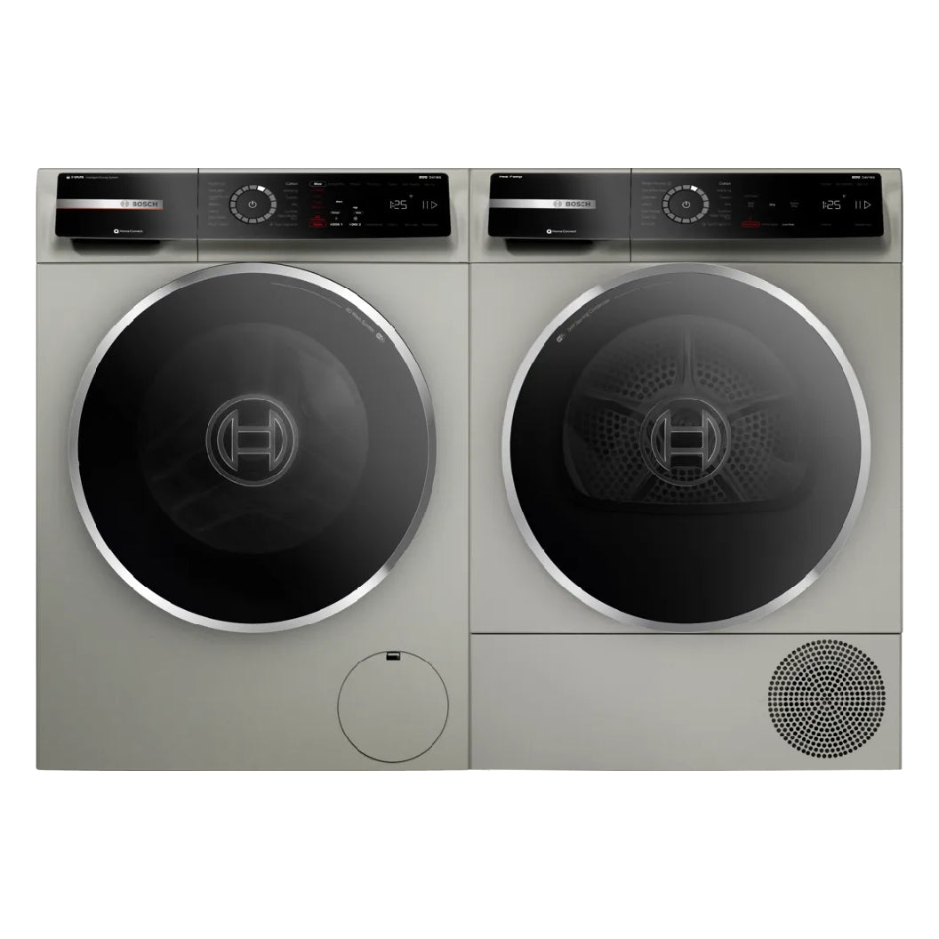 Laveuse compacte 24 po, 2,4 pi³ Acier perlé - Série 800 avec Wi-Fi et 13 cycles