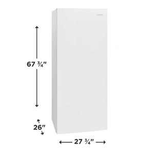 Congélateur vertical convertible 28 po, 13 pi³ Blanc