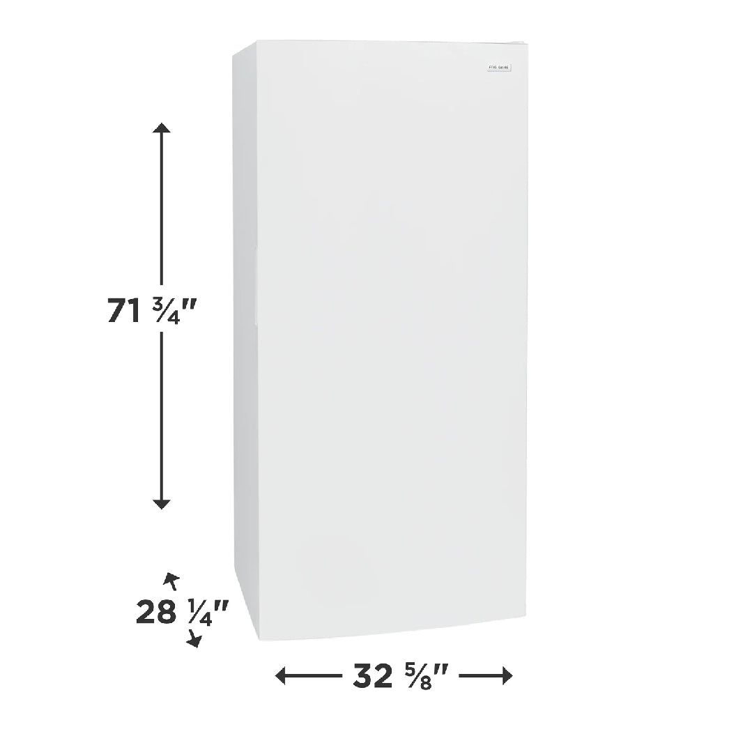 Congélateur vertical convertible 28 po, 18 pi³ Blanc
