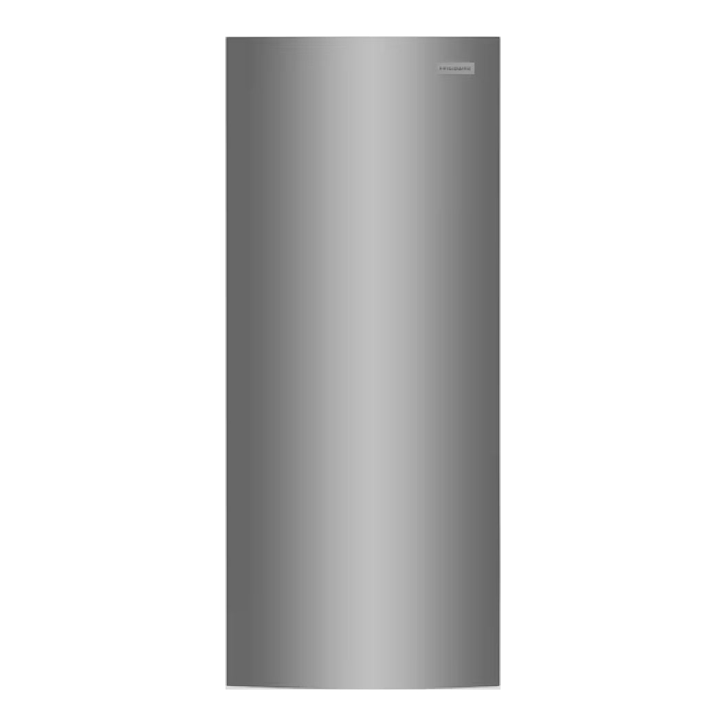 Congélateur vertical convertible 22 po, 13 pi³ Acier brossé - Prêt pour le garage