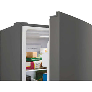 Congélateur vertical convertible 22 po, 13 pi³ Acier brossé - Prêt pour le garage