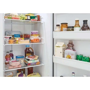 Congélateur vertical convertible 28 po, 16 pi³ Acier brossé - Prêt pour le garage