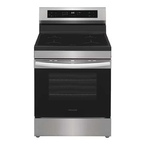 Cuisinière à induction 30 po, 5,3 pi³ Inox à 4 zones