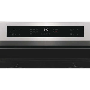 Cuisinière à induction 30 po, 5,3 pi³ Inox à 4 zones