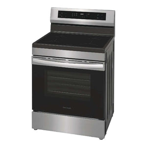 Cuisinière à induction 30 po, 5,3 pi³ Inox à 4 zones