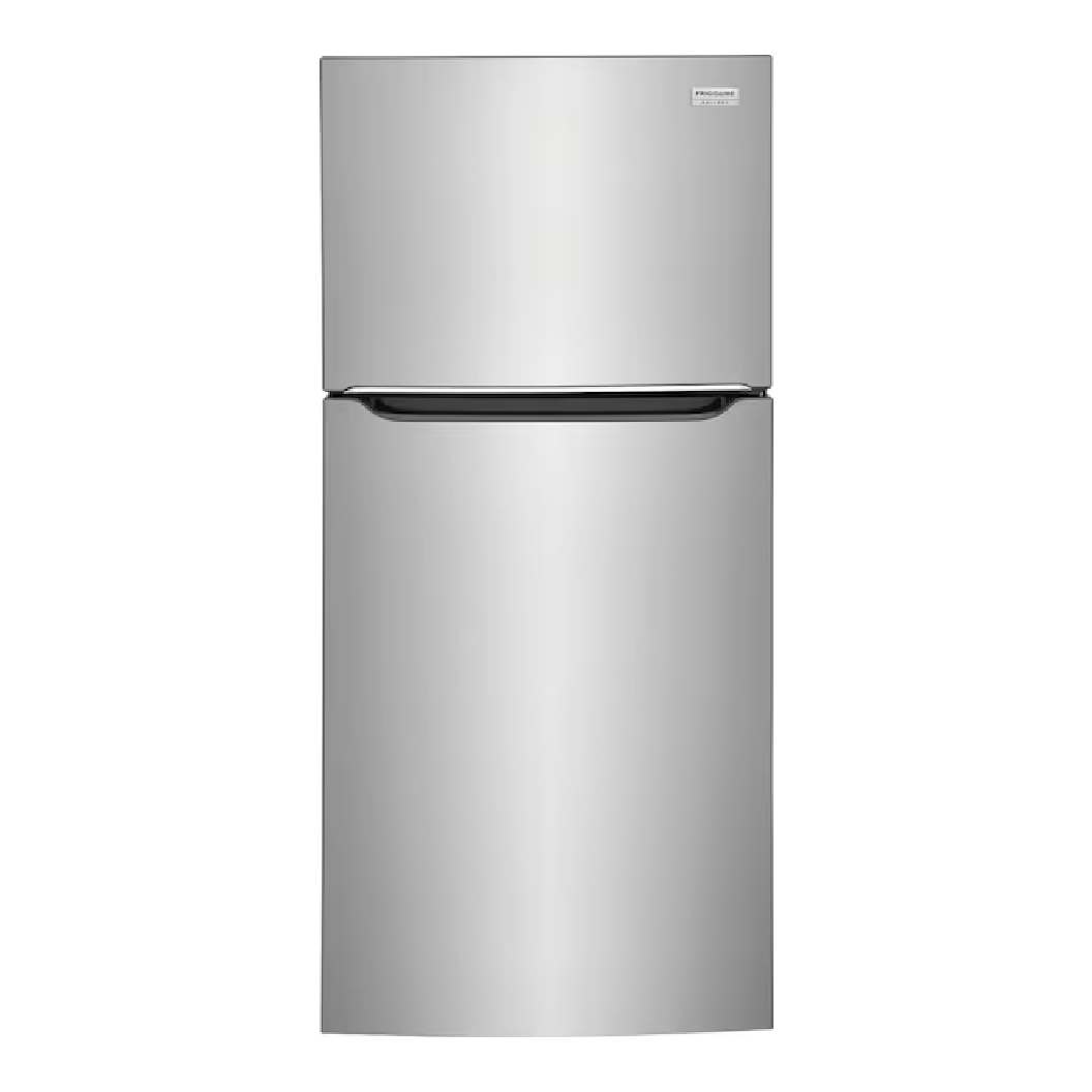 Réfrigérateur à congélateur supérieur 30 po, 20 pi³ Inox - Prêt pour le garage