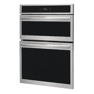 Four encastrable et micro-ondes combiné 30 po, 5,3 pi³ / 1,7 pi³ Inox avec Air Fry et cuisson pizza