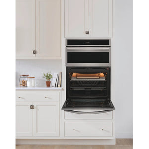 Four encastrable et micro-ondes combiné 30 po, 5,3 pi³ / 1,7 pi³ Inox avec Air Fry et cuisson pizza