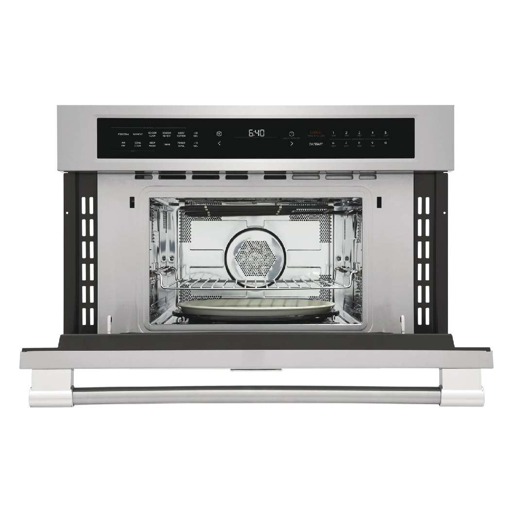 Micro-ondes encastrable 30 po, 1,6 pi³ - Inox - Air Fry et convection intégrée