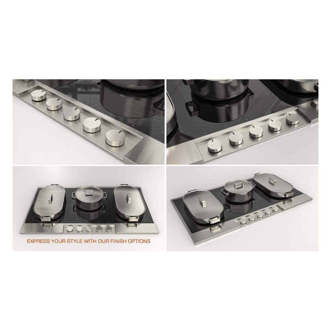 Plaque de cuisson à induction 36 po Inox - Série 700 avec 5 éléments
