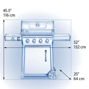 Barbecue au gaz propane 48 000 BTU - Freestyle™ PRO 425