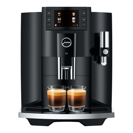 Machine espresso automatique - E8 Piano Black