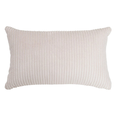 Coussin 12 x 20 po en velours côtelé - Shara