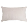Coussin 12 x 20 po en velours côtelé - Shara