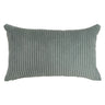 Coussin 12 x 20 po en velours côtelé - Shara