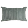 Coussin 12 x 20 po en velours côtelé - Shara