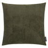 Coussin 18 x 18 po en velours côtelé - Inga