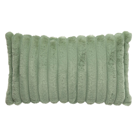 Coussin 12 x 20 po en fausse fourrure - Raya