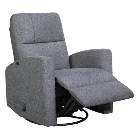 Fauteuil berçant, pivotant et inclinable en tissu - Florence