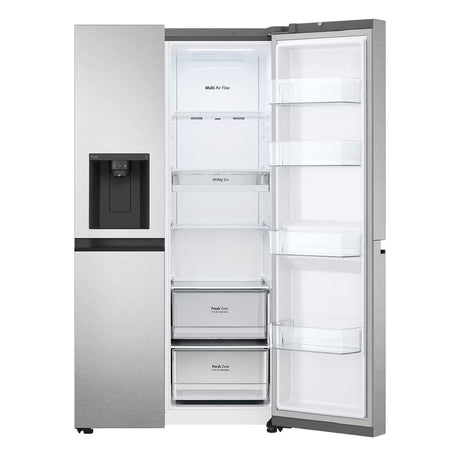 Réfrigérateur côte à côte profondeur comptoir 36 po, 23 pi³ Inox avec Wi-Fi